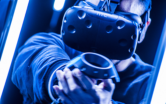 Virtual reality  Experiental interactive VR 360 film for Carry Guard on the HTC Vive for Ackerman McQueen Advertising Agency by Creative Director Christopher Bigbie