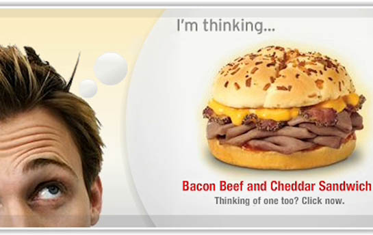 Arby's Interactive Website Media created by Tribal DDB Advertising Agency